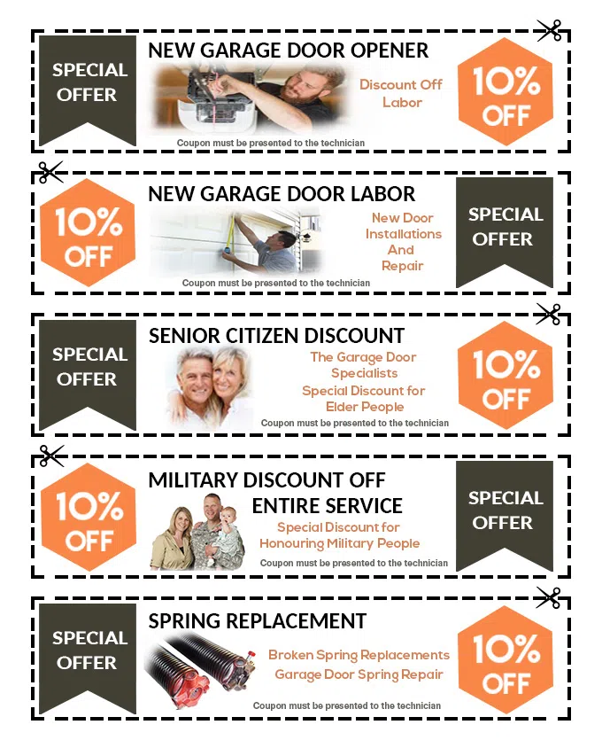 5 Star Garage Doors Middleton, MA 978-347-1250 - CouponSet15-five